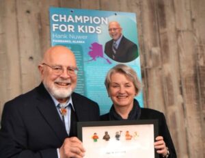 Hank and Gosia Nuwer; Alaska Children's Trust champion awards; Sept. 2024